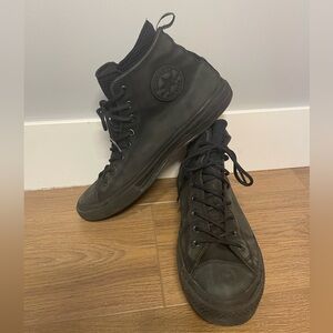 Converse Chuck Taylor All Star Waterproof High Triple Black 162409C Men’s 13